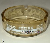 Gold Strike Inn, Near Hoover Dam, The Western Playtown for Children Glass Ashtray