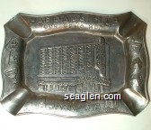 Harrah's Club ''Your Reno Host'' More Jackpots Metal Ashtray