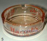 Harrah's, Reno and Lake Tahoe Glass Ashtray
