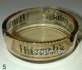 Harrah's, Reno and Lake Tahoe Glass Ashtray