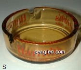 Harrah's, Reno and Lake Tahoe Glass Ashtray