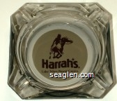 Harrah's, Lake Tahoe Resort Casino. Glass Ashtray