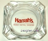 Harrah's, Reno Hotel Casino Glass Ashtray