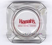 Harrah's, Reno Hotel Casino Glass Ashtray