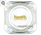 Harrah's, Lake Tahoe Resort Casino. Glass Ashtray
