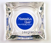 Harrah's Club, ''Your Reno Host'' Glass Ashtray