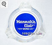 Harrah's Club, ''Your Reno Host'' Glass Ashtray