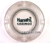 Harrahs Casinos Glass Ashtray