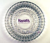 Harrah's Casino Hotels Glass Ashtray