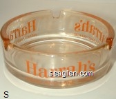 Harrah's, Reno and Lake Tahoe Glass Ashtray