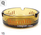 Harrah's, Reno and Lake Tahoe Glass Ashtray