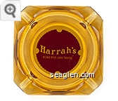 Harrah's, Reno and Lake Tahoe Glass Ashtray