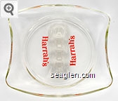 Harrah's Glass Ashtray