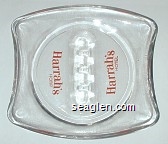 Harrah's Hotel Glass Ashtray