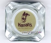 Harrah's, Lake Tahoe Resort Casino. Glass Ashtray