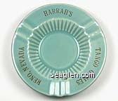 Harrahs, Tango Games, Reno, Nevada Porcelain Ashtray