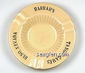 Harrahs, Tango Games, Reno, Nevada Porcelain Ashtray