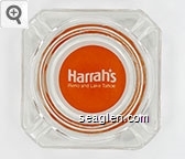 Harrah's, Reno and Lake Tahoe Glass Ashtray