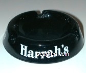Harrah's Glass Ashtray