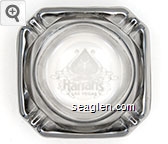 Harrahs, Las Vegas Glass Ashtray
