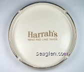 Harrah's, Reno and Lake Tahoe Porcelain Ashtray