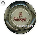 Harvey's Hotel - Inn, Casinos Glass Ashtray
