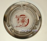 Harvey's Glass Ashtray