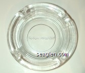 The Party's At Harvey's! Glass Ashtray