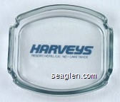 Harvey's Resort Hotel / Casino - Lake Tahoe Glass Ashtray