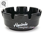 Hacienda Hotel & Casino Plastic Ashtray