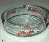 Harold's Club, Bourbon Street in Reno, Reno, Nevada Glass Ashtray