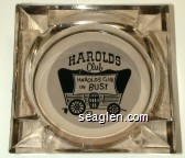 Harolds Club, Harolds Club or Bust, Reno Glass Ashtray