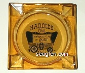 Harolds Club, Reno, Harolds Club or Bust, Reno Glass Ashtray
