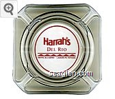 Harrah's Del Rio Hotel & Casino - Laughlin, Nevada Glass Ashtray