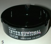 Holiday International Casino, Downtown Las Vegas Glass Ashtray