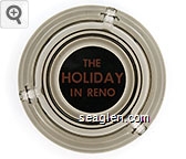 The Holiday in Reno Glass Ashtray