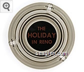The Holiday in Reno Glass Ashtray