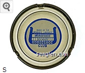 Home of the World's Largest Horseshoe, Reno's Horseshoe Club Glass Ashtray