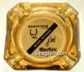 Horseshoe Club, Reno, Nevada, Silver Spur Glass Ashtray