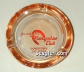 Joe W. Brown's Horseshoe Club, Downtown Las Vegas Glass Ashtray