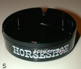 Horseshoe, Hotel and Casino, Downtown Las Vegas Glass Ashtray