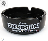 Binion's Horseshoe, Downtown, Las Vegas Glass Ashtray