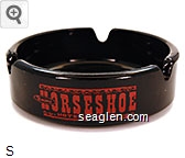 Binions Horseshoe Hotel & Casino, See $1,000,000 in cash! In the Horseshoe Casino Glass Ashtray