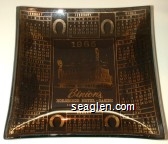 1965, Binion's Horseshoe Hotel - Casino Downtown Las Vegas, Nevada Glass Ashtray