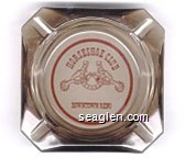 Horseshoe Club, Downtown, Reno Glass Ashtray