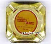 Reno's Horseshoe Club, 229 N. Virginia St., Reno Glass Ashtray