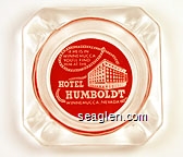 If he is in Winnemucca you'll find him at the Hotel Humboldt, Winnemucca, Nevada Glass Ashtray