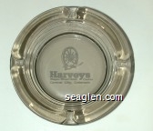 Harveys Wagon Wheel Hotel Casino, Central City, Colorado Glass Ashtray