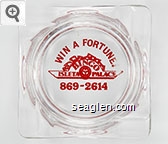 Win a Fortune!, Isleta Bingo Palace, 869-2614 Glass Ashtray