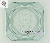 Imperial Palace Glass Ashtray
